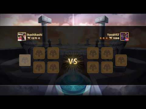 Summoners War - World Arena - NEVER GIVE UP! Clutch Orion!