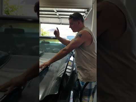 Myth busting fiberglass scoop to steel hood