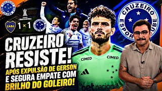 GLOBO ESPORTE BOCA JUNIORS 1X1 CRUZEIRO | EMPATE COM CARA DE VITÓRIA! OTÁVIO BRILHA CONTRA O BOCA!