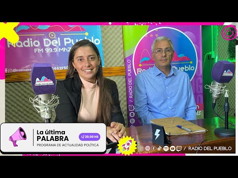JORGE DAL LAGO, CANDIDATO A CONVENCIONAL CONSTITUYENTE POR EL DEPTO CASEROS JUNTO A VALENTINA BUGNON
