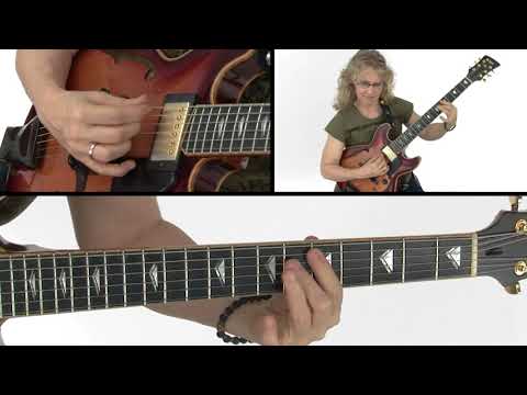 Bebop Blues Etudes - Saturday Night Blues Performance - Guitar Lesson - Sheryl Bailey