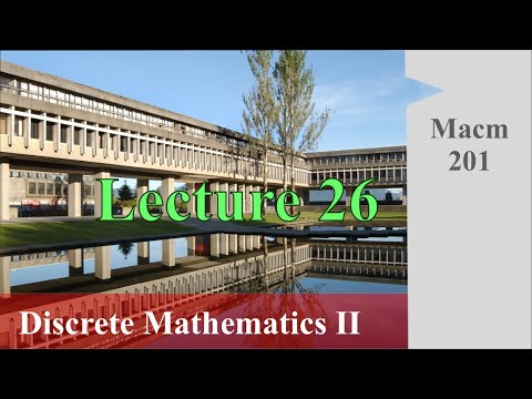 Macm 201 - Lecture 26