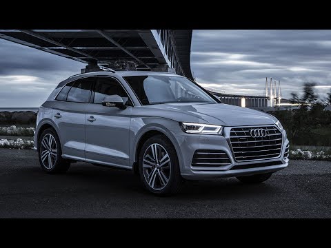 THE BEST SUV? - NEW 2018 AUDI Q5 quattro S-line - (Details, exterior, slow motion drift etc)