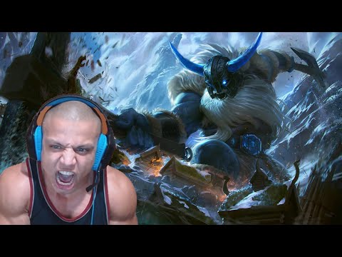 THE BEST OLAF - Tyler1 Olaf jungle gameplay