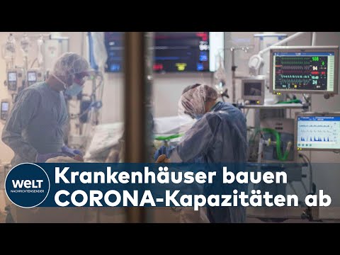 WELT HINTERGRUND: Coronavirus - Trotz vieler Corona-Infektionen weniger Intensivbetten reserviert