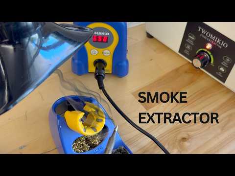 Solder Fume Extractor | TWOMIKIO M3PRO