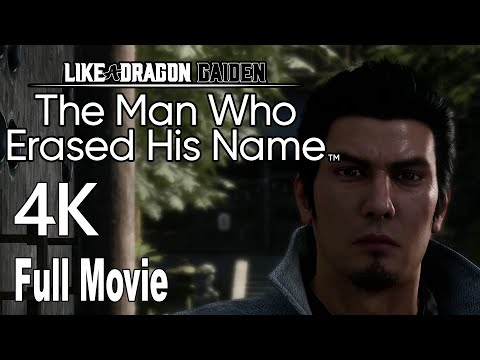 Like a Dragon Gaiden The Man Who Erased His Name All Cutscenes Game Movie 4K