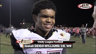 JSerra CHS vs. Santa Margarita, Post Game Interview Isaiah Diego-Williams