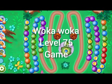 Marble woka woka | jungle blast | level 75 | gameplay