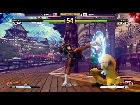 KUDO (Chun-Li) ELIMINATES (Balrog) BRIAN F! LOSERS TOP 8, CEO 2022 | STREET FIGHTER V CEO 2022