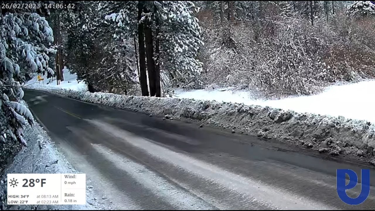 Live webcam view of Dutch Flats Forest Road, Pine Cove