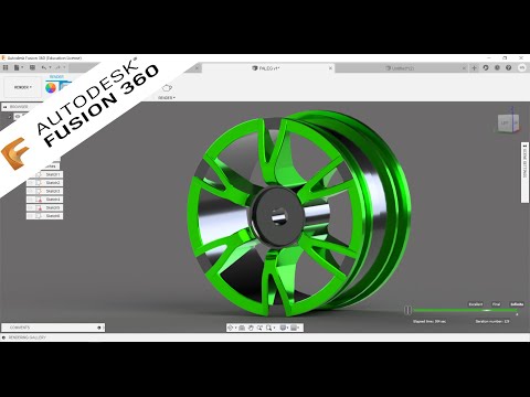 Fusion 360 -Rim Design Tutorial