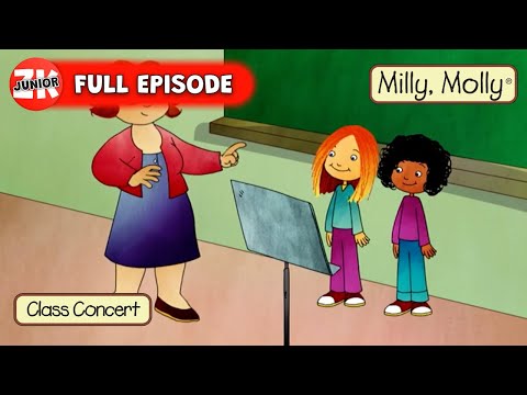 Class Concert 🎵 | Milly, Molly Season 2, Episode 5 FULL EPISODE | ZeeKay Junior