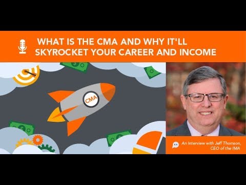 What is the CMA Designation? An Interview with IMA's CEO, Jeff Thomson