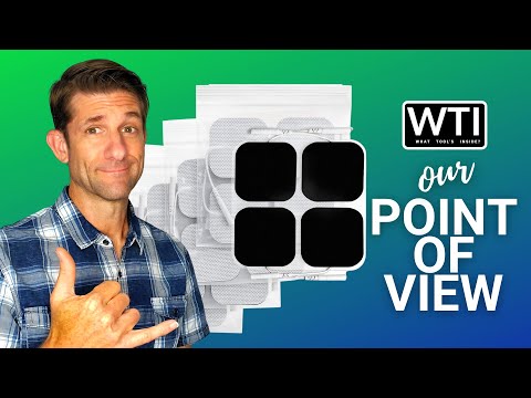 AUVON TENS Unit Pads Electrode Patches - WTI product video review