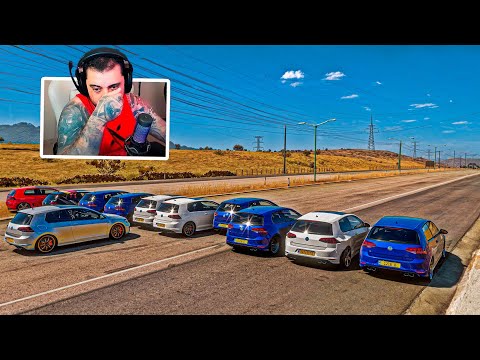 RACHÃO NA RODOVIA SÓ DE GOLF - FORZA HORIZON 5