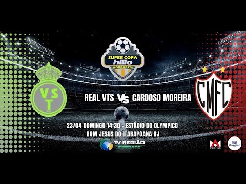 SUPER COPA NOROESTE DE FUTEBOL 2023 - OITAVAS DE FINAL JOGO DE IDA (REAL VTS X CARDOSO MOREIRA)