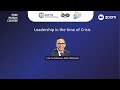 Leadership in the Time of Crisis Leadership in the Time of Crisis