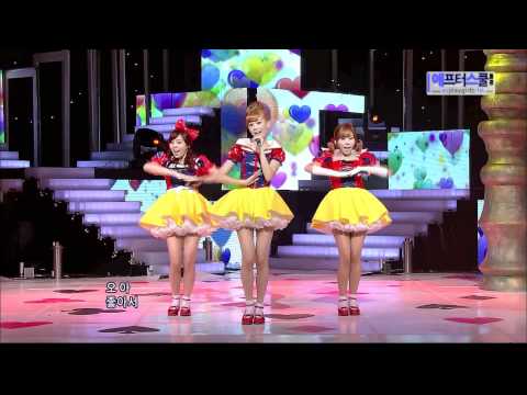 101121 Orange Caramel - Aing (Comeback Stage)