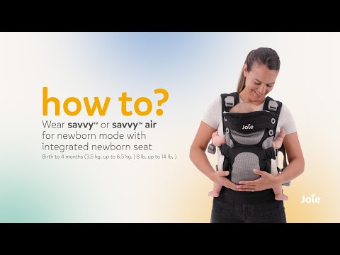 Joie Savvy Air 4in1 carrier Bisque