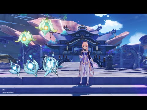 All Specter Locations (For Kokomi) Spectral Husk Farming | Genshin Impact