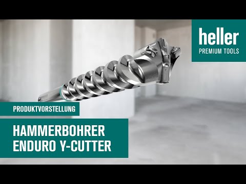 Heller Enduro Y-Cutter SDS-max - premium Hammerbohrer für Beton und armierten Beton