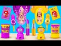 123GO 24 Hour Food Challenge Purple Vs Yellow Last To Stop Wins