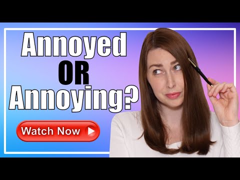 Annoyed or Annoying? | English Grammar Lesson