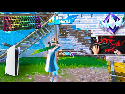 Fortnite Reload Unreal Ranked On PS5 Keyboard & Mouse Handcam (Full Gameplay)