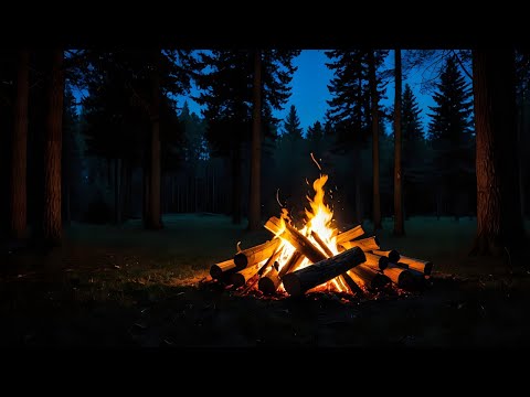 LIVE- GREAT SALT LAKE CAMPFIRE - Virtual Fireplace Video with Nature Sounds for Meditation