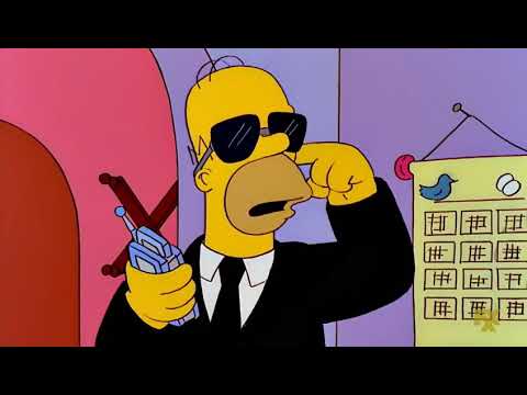 La puerca esta en la pocilga - Los Simpsons