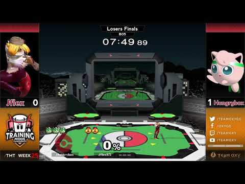 Training Mode Tournaments #25 Jflex (Sheik) vs. Hungrybox (Jigglypuff) - Losers Finals SSBM