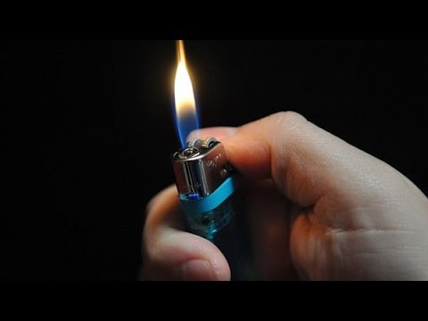 3 triky se zapalovačem