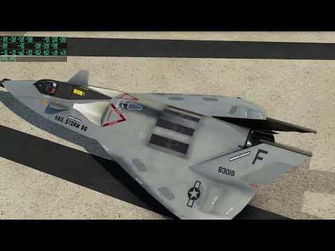 X-Plane 12 - VSKYLABS F-19 Test