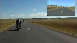 preview picture of video '1972 BMW R75/5 following a 1956 Velocette MSS Venom'