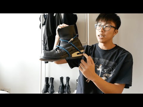 Dirk Bikkembergs Metal Heel Bungee Cord Boots