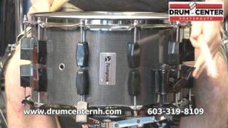 Tempus 8x14 Carbon Fiber Snare Drum