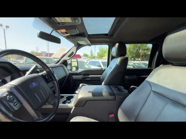 2012 FORD F350 SUPER DUTY CREW CAB PICKUP V8, TURBO DSL, 6.7L LARIAT PICKUP 4D 6 3/4 FT