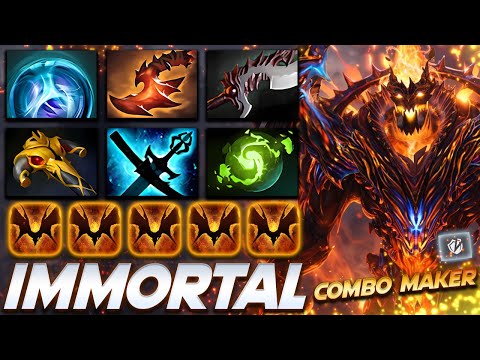 Shadow Fiend Combo Maker - Dota 2 Pro Gameplay [Watch & Learn]