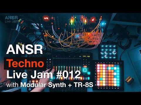 ANSR - Live Jam #012 with Modular Synth + TR-8S