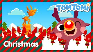 Rudolph The Red Nosed Reindeer | Christmas Carol | Carol Song | TOMTOMI Songs for Kids