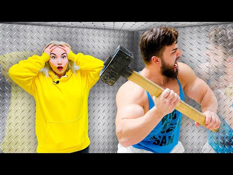 Stärkster Mann der Welt VS Unzerbrechliche Box