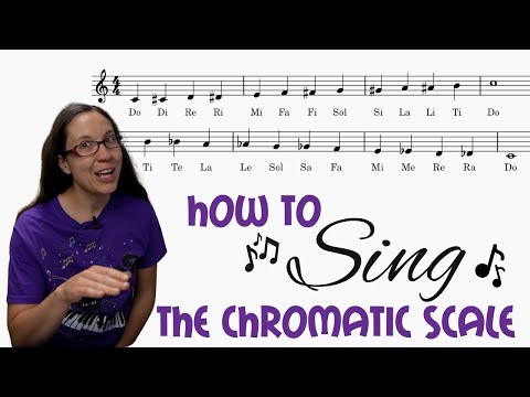 How To Sing The Chromatic Scale | Singing the Chromatic Scale