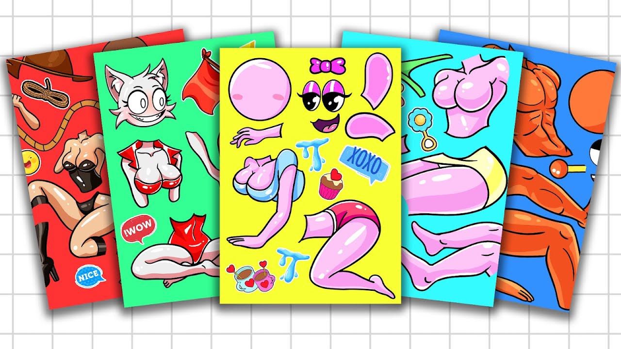 AMAZING DIY PAPER STICKERS with SWEET LOVE GIRLS SUS MOD😱| Incredibox Sprunki Stickers