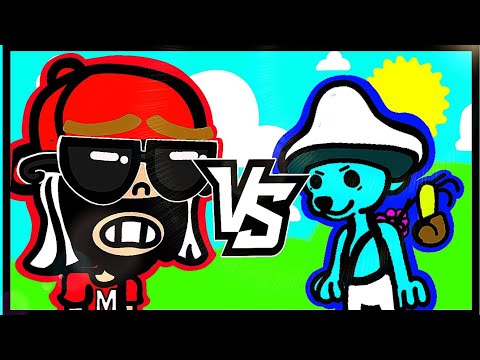 SMURF CAT (INDO ALI) VS MUSSOUMANO ANIMADO 💙