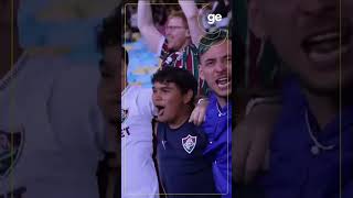 GOL DO FLUMINENSE! SERNA ABRE O PLACAR DIANTE DO FLAMENGO! | #shorts | ge.globo