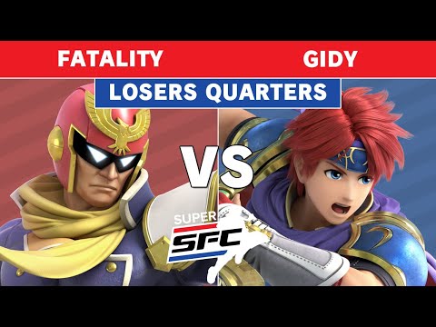 Super Smash Fight Club - Fatality (Captain Falcon) Vs. Gidy (Roy) Losers Quarters  - Smash Ultimate