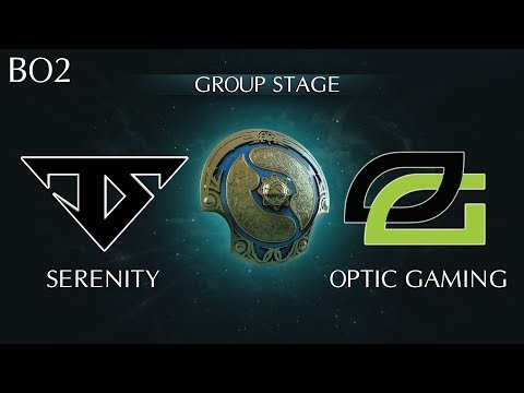 Highlights Optic vs Serenity TI8 Group B | Serenity vs Optic The International 2018