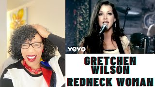 First time listening to GRETCHEN WILSON - REDNECK WOMAN | REACTION