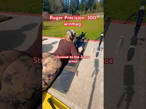 The Ruger precision is probably the best out of box precision rifle I’ve shot .